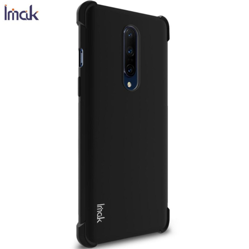 IMAK Soft TPU Cover+Skærmbeskytter til OnePlus 8 - Sort