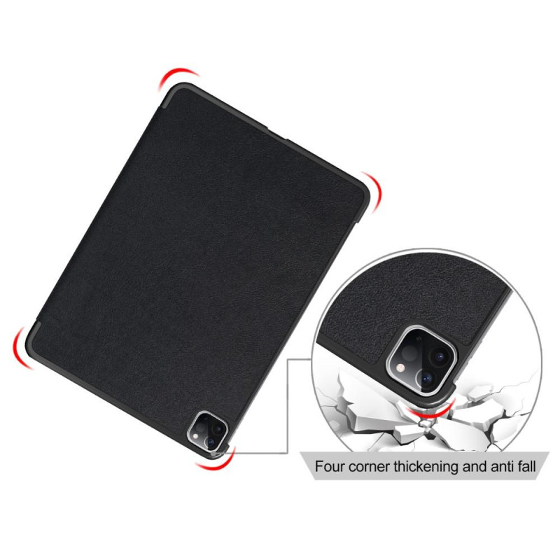 Kolminkertainen kotelo iPad Pro 11:lle (2020)/(2018) - Musta