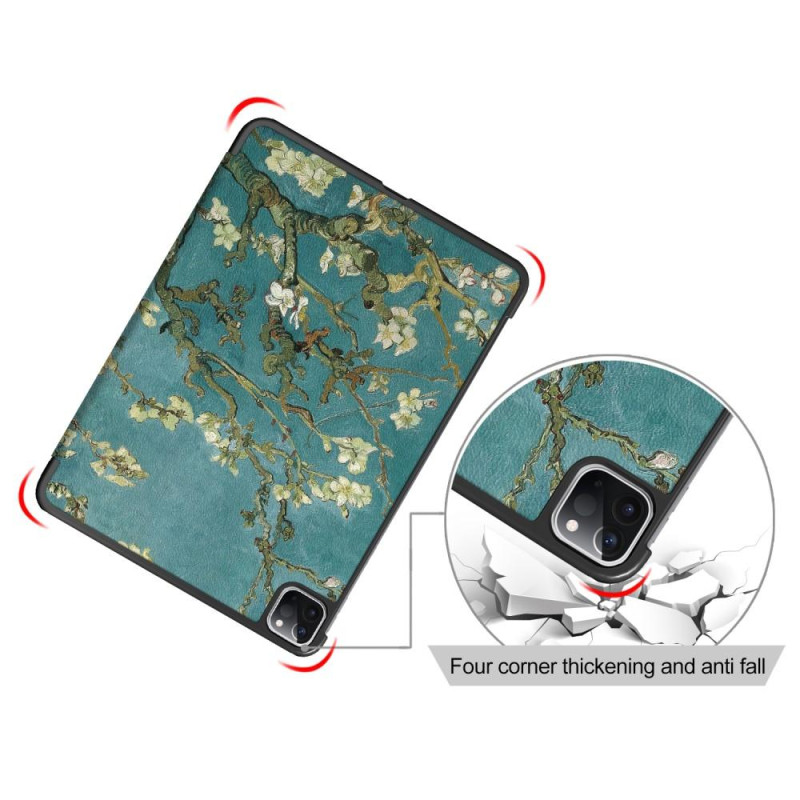 Apple iPad Pro 11 (2020) Trefoldelig Slim Fit Cover - Ferskenblomst