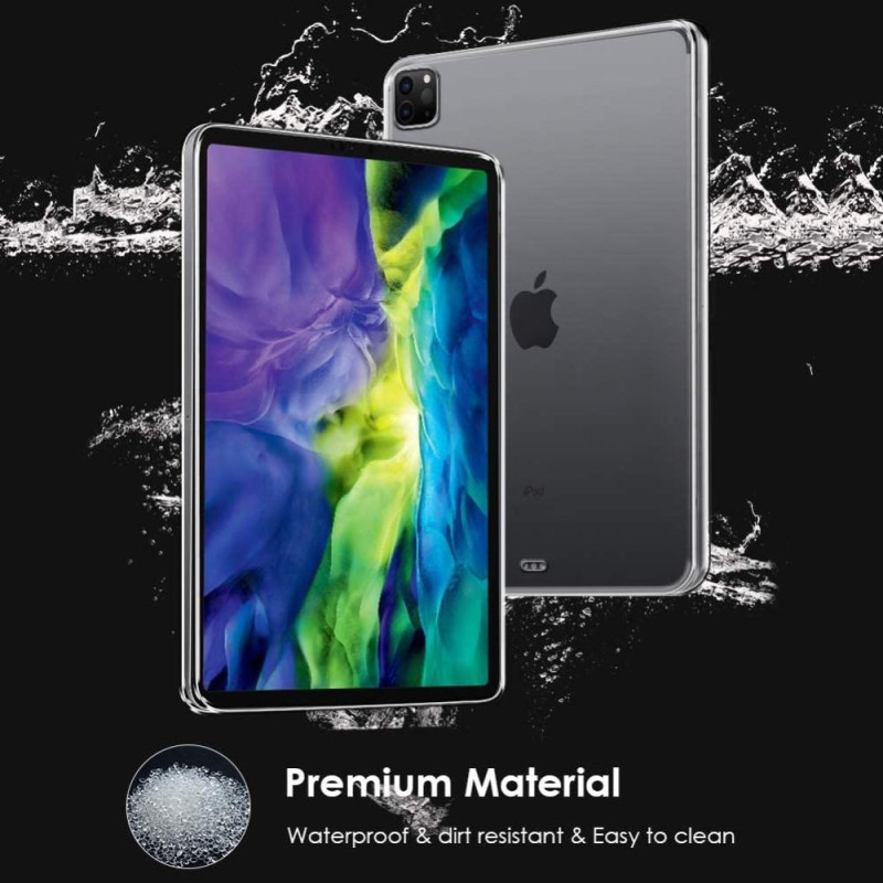 Clear Gel TPU Skin Kansi - iPad Pro 12.9 - inch (2020) / (2018)