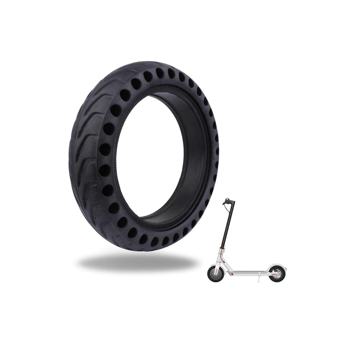 No inflation Honeycomb Tires for Xiaomi Mijia M365 Electric Scooter 2pcs
