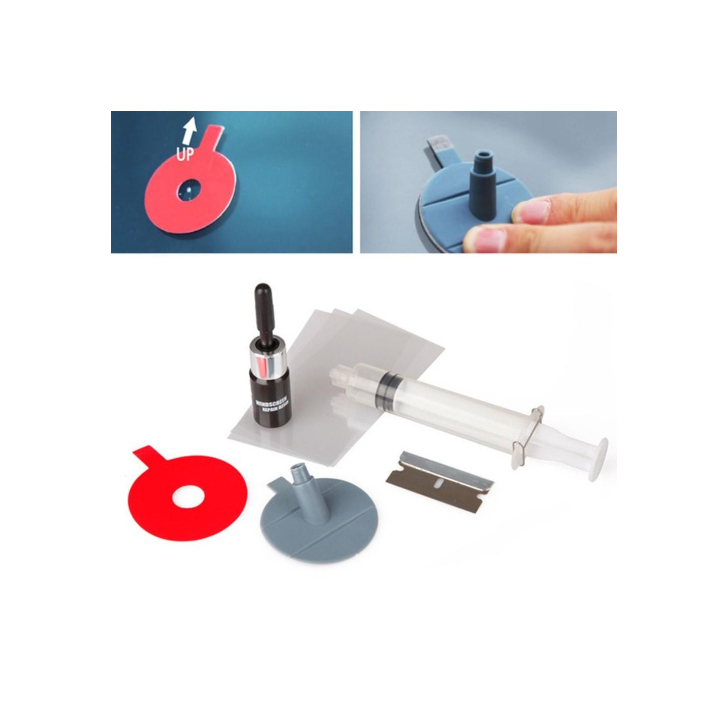 Magic Glass Doctor Auto Car Glass Repair Tool Set