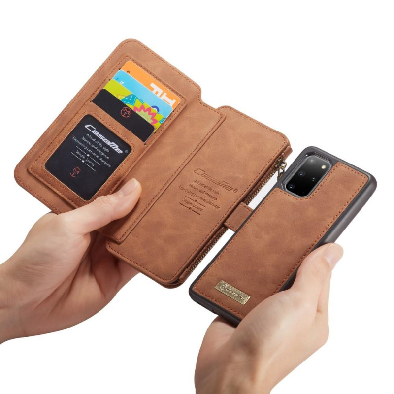 Samsung Galaxy S20 Plus CASEME 2 - in - 1 Irrotettava - Ruskea