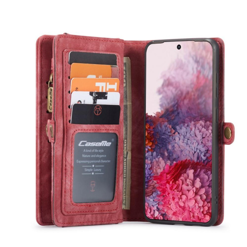 Samsung Galaxy S20 Plus CASEME Irrotettava 2 - in - 1 kotelo - Punainen