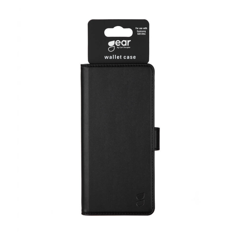 GEAR Lommebok - cover Sort til Samsung Galaxy S20 Ultra