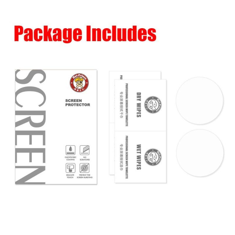 Huawei Watch GT2 46mm HAT PRINCE 2 - pakke herdet glass 0.2mm