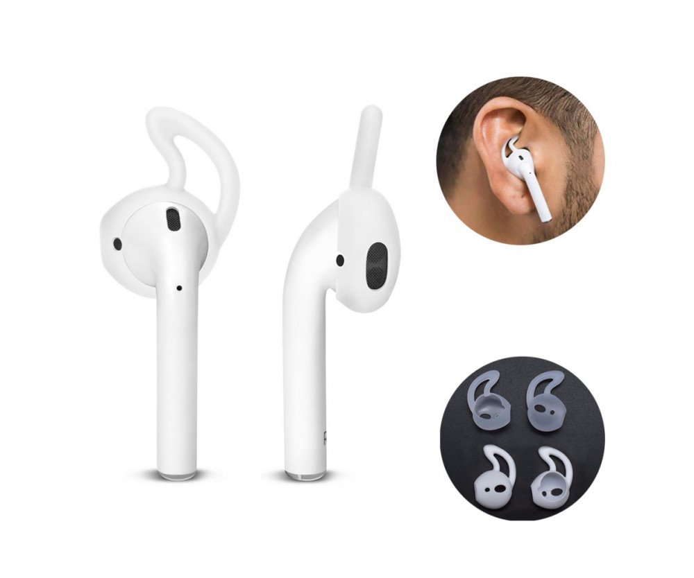 HAT PRINCE Soft Silicone Ear-hook till Apple AirPods