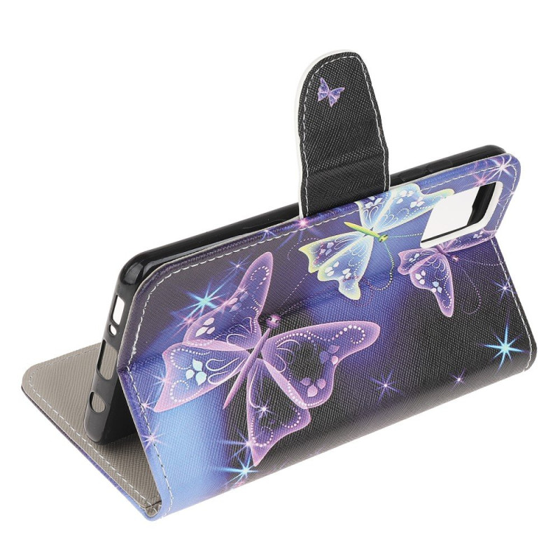 For Samsung Galaxy A71 Wallet Stand - Beautiful Butterfly
