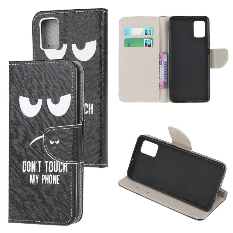 For Samsung Galaxy A51 Wallet Stand - Don't Touch My Phone