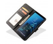 LC.IMEEKE Wallet Case till Samsung Galaxy A8 (2018) - Svart