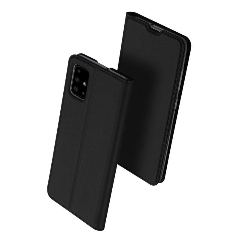 Samsung Galaxy A51 DUX DUCIS Skin Pro Series Teline Käännettävä Suojakotelo - Musta