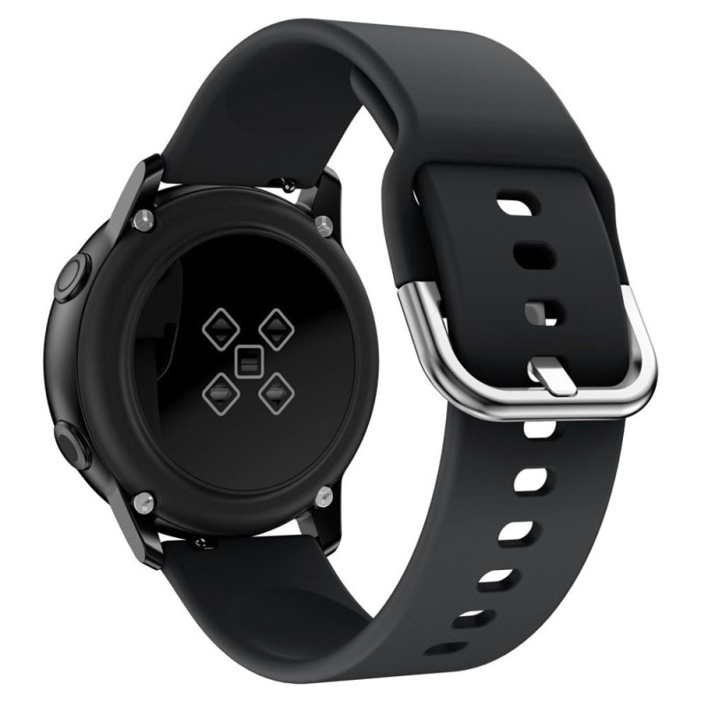 Armbåndstropp til Samsung Galaxy Watch Active Active2 20MM - Svart