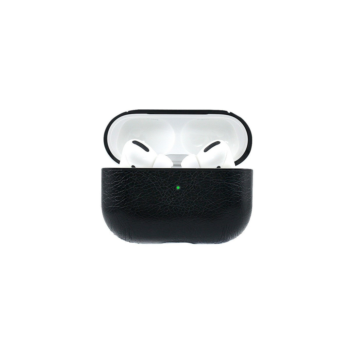 Crazy Horse suojakotelo Apple AirPods Prolle - Musta