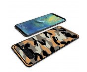 NXE Samsung Galaxy S10+ TPU-Skal - Kamouflage - Gul