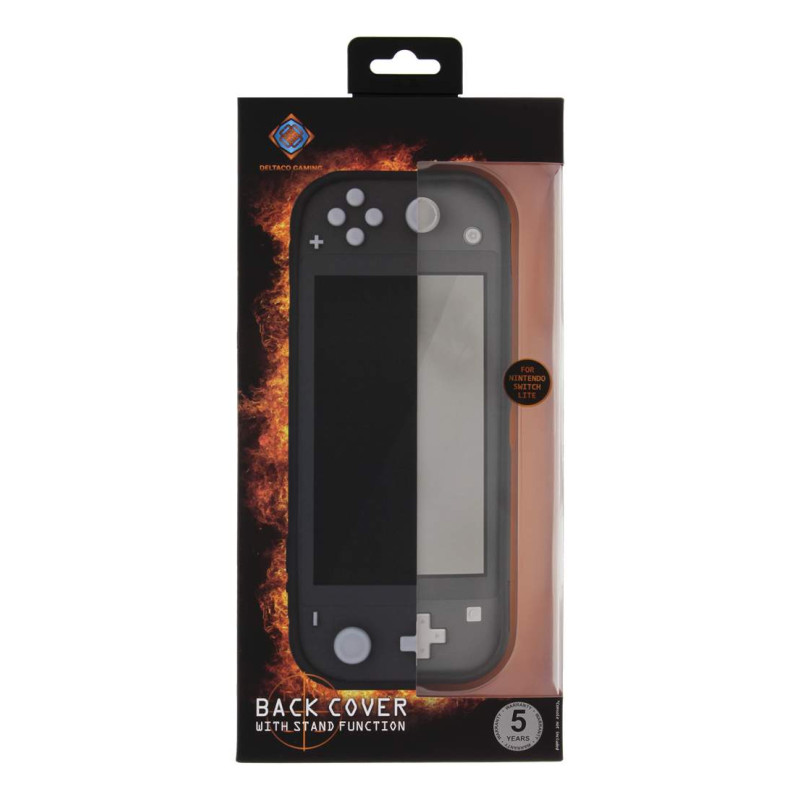 DELTACO GAMING Kompatibel med Nintendo Switch Lite Cover - skal sort