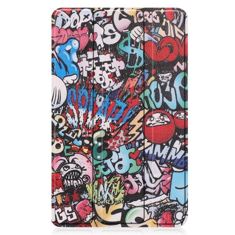 Trifoldbart cover til Lenovo Tab M7 (1 Gen) - Graffiti