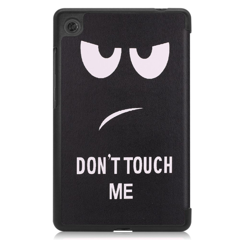 Kuvio Kolminkertainen jalustan kansi Lenovo Tab M7 - Don't Touch Me