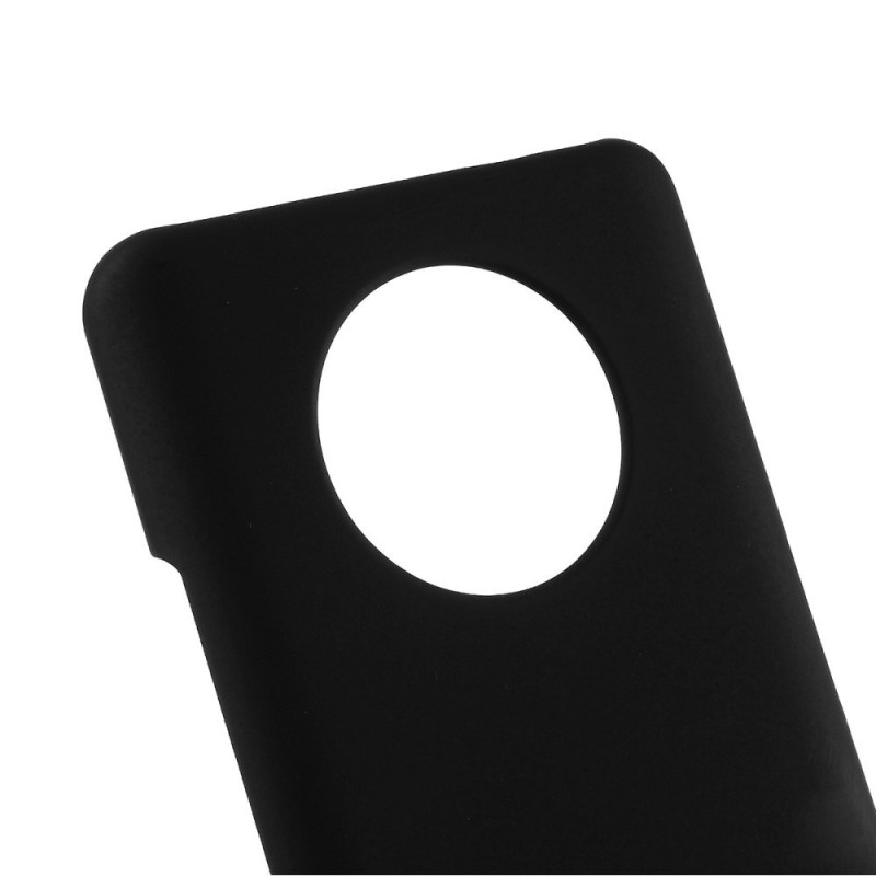 OnePlus 7T Cover Plastskall Gummiert - Sort