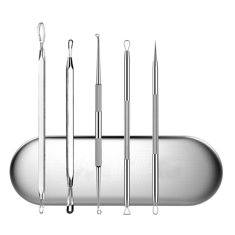 Blackhead Remover Pimple Comedone Extractor Tool Kit til fjernelse af acne