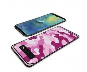 NXE Samsung Galaxy S10 TPU-Skal - Kamouflage - Rose