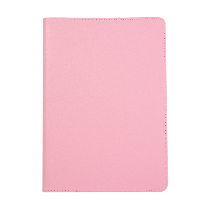 Apple iPad 10.2 2021/2020/2019 Litchi Texture Stand - etui - Lyserød