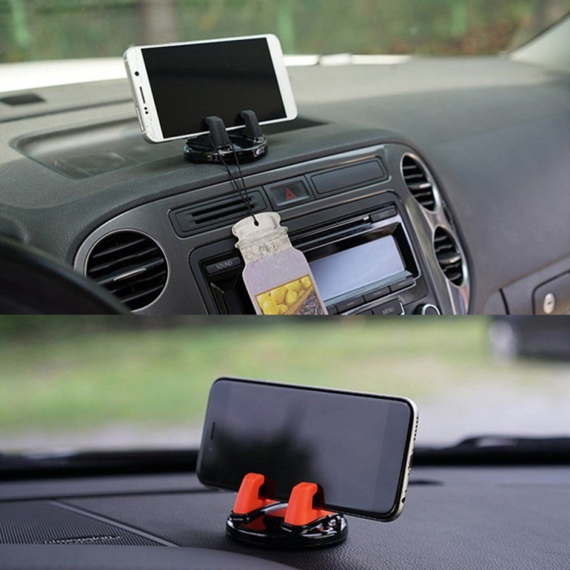 Soft Silicone 360 Degree Rotary Car/Desktop Mount Bracket