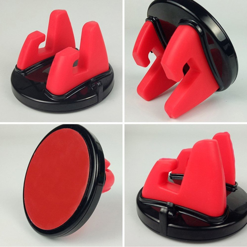 Soft Silicone 360 Degree Rotary Car/Desktop Mount Bracket