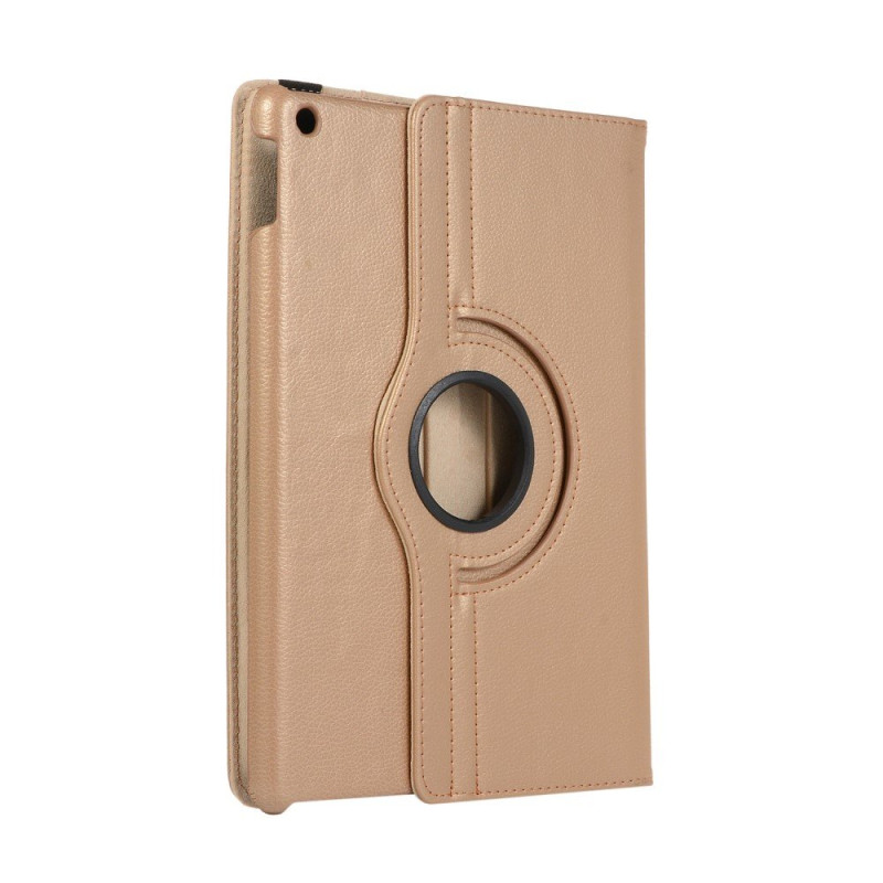 Apple iPad 10.2 2021/2020/2019 Litchi Texture Stand Case - Gold