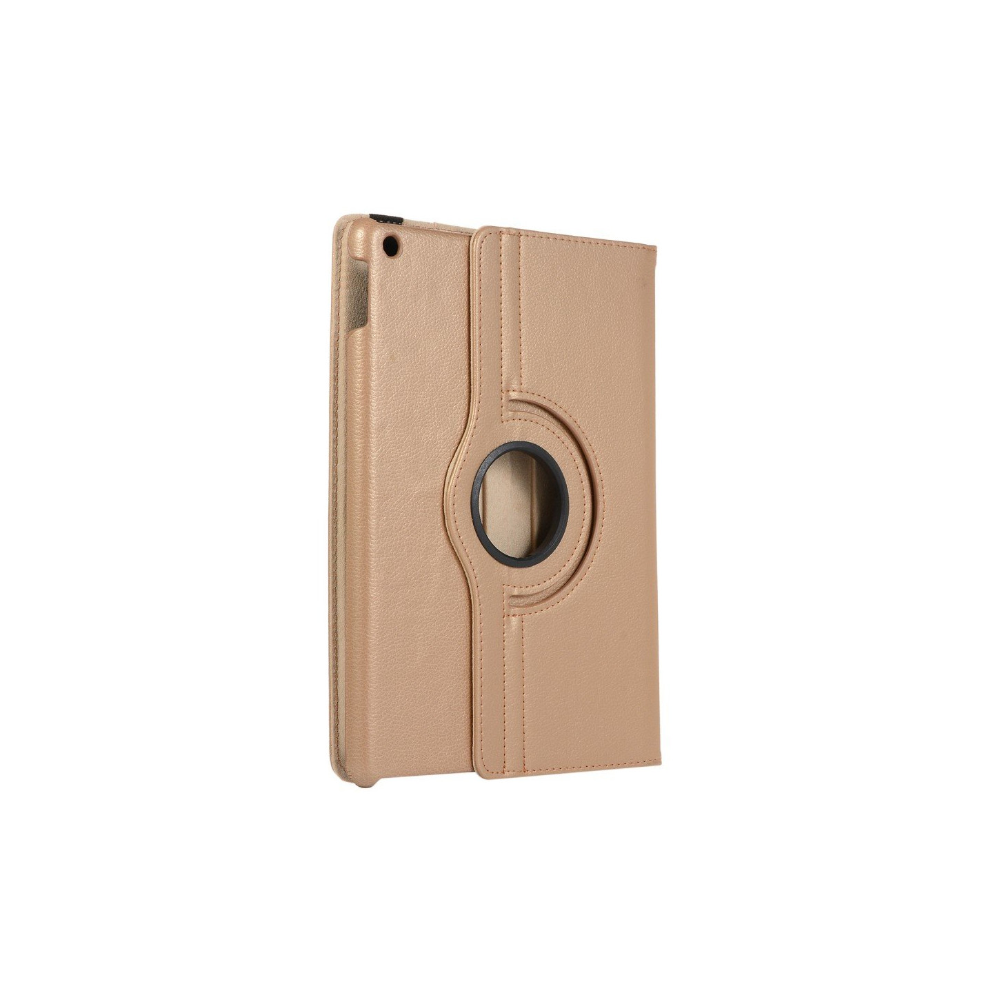 Apple iPad 10.2 2021/2020/2019 Litchi Tekstur Standetui - Guld