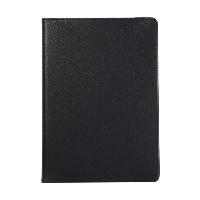 Apple iPad 10.2 2021/2020/2019 Litchi Texture Stand Case - Black