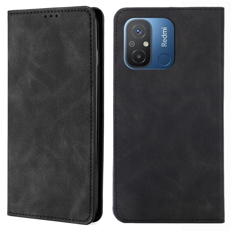 Xiaomi Redmi 12C Lommebok - deksel - Svart