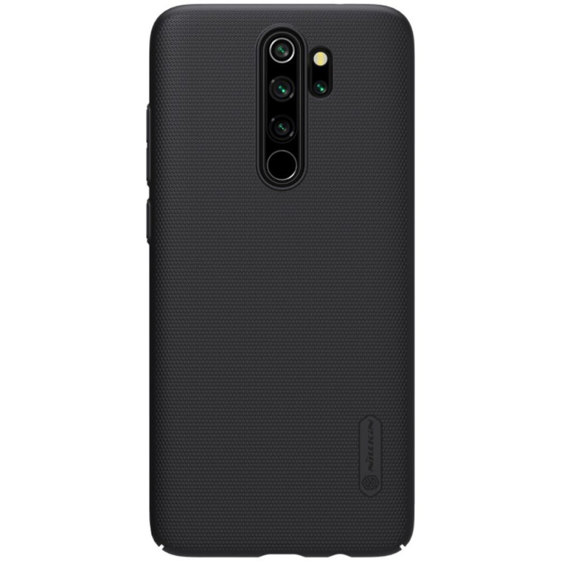 NILLKIN Frosted Hard Plastic Suojakuori - Xiaomi Note 8 Pro - Musta