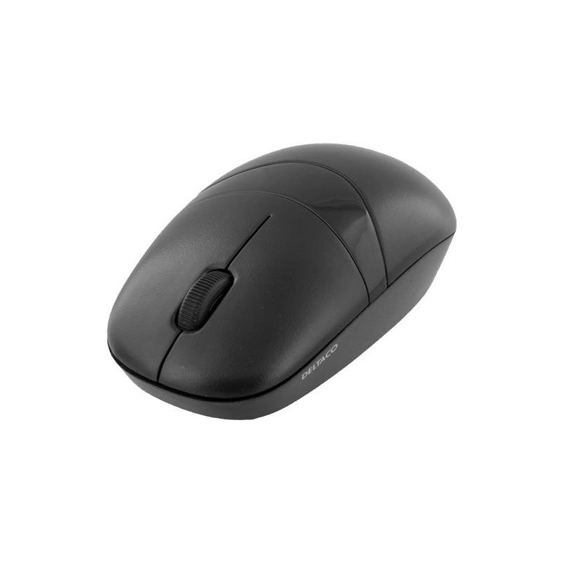 DELTACO Trådløst Tastatur + Mus 2.4GHz USB Nano - mottaker 10m