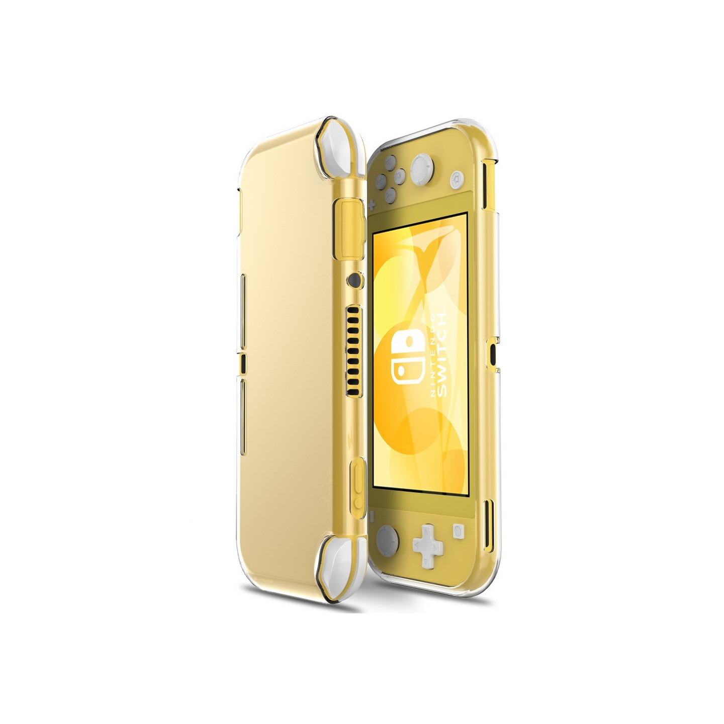 Yhteensopiva Nintendo Switch Lite Transparent kestävän pehmeän TPU - kotelon kanssa