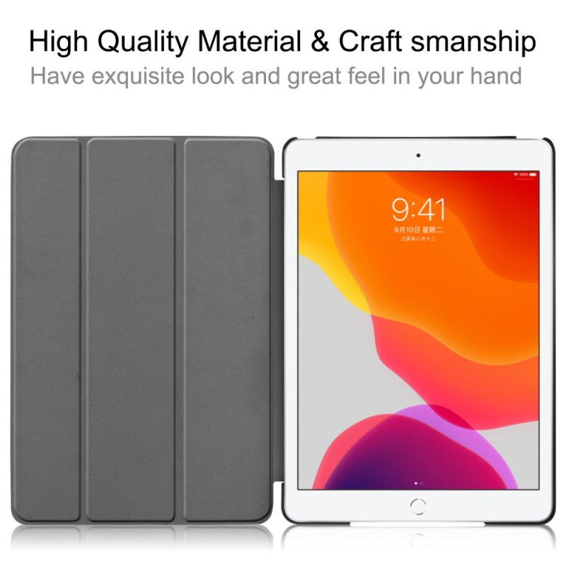 Apple iPad 10.2 2021/2020/2019 Trifoldet stativetui - Guld