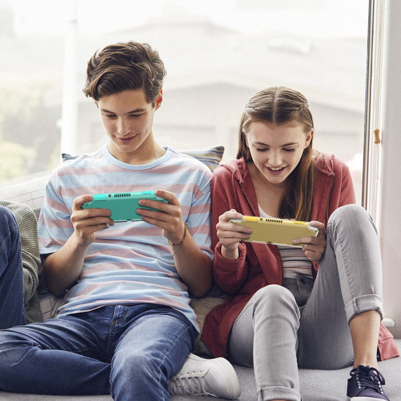 Yhteensopiva Nintendo Switch Lite Transparent kestävän pehmeän TPU - kotelon kanssa