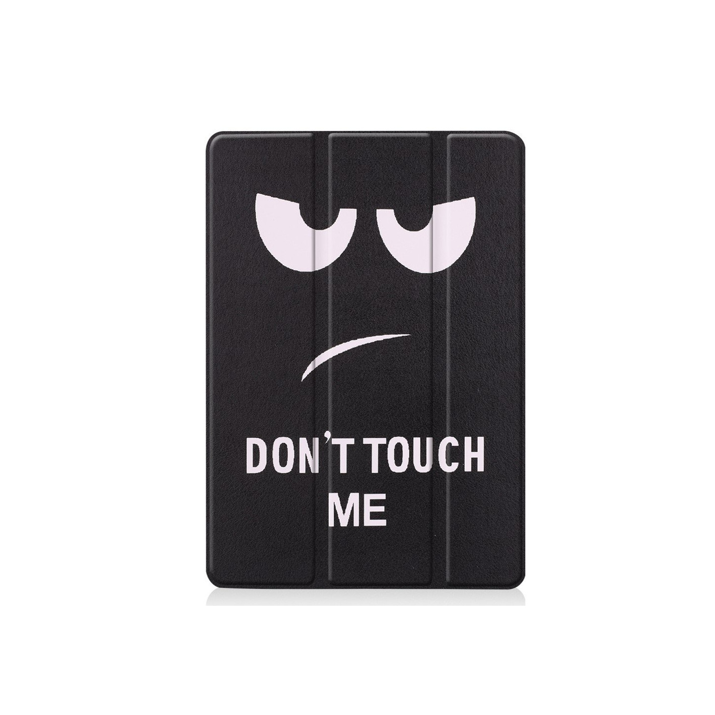 Apple iPad 10.2 Pattern Tri - fold Stand Tablet Case - Don't Touch Me