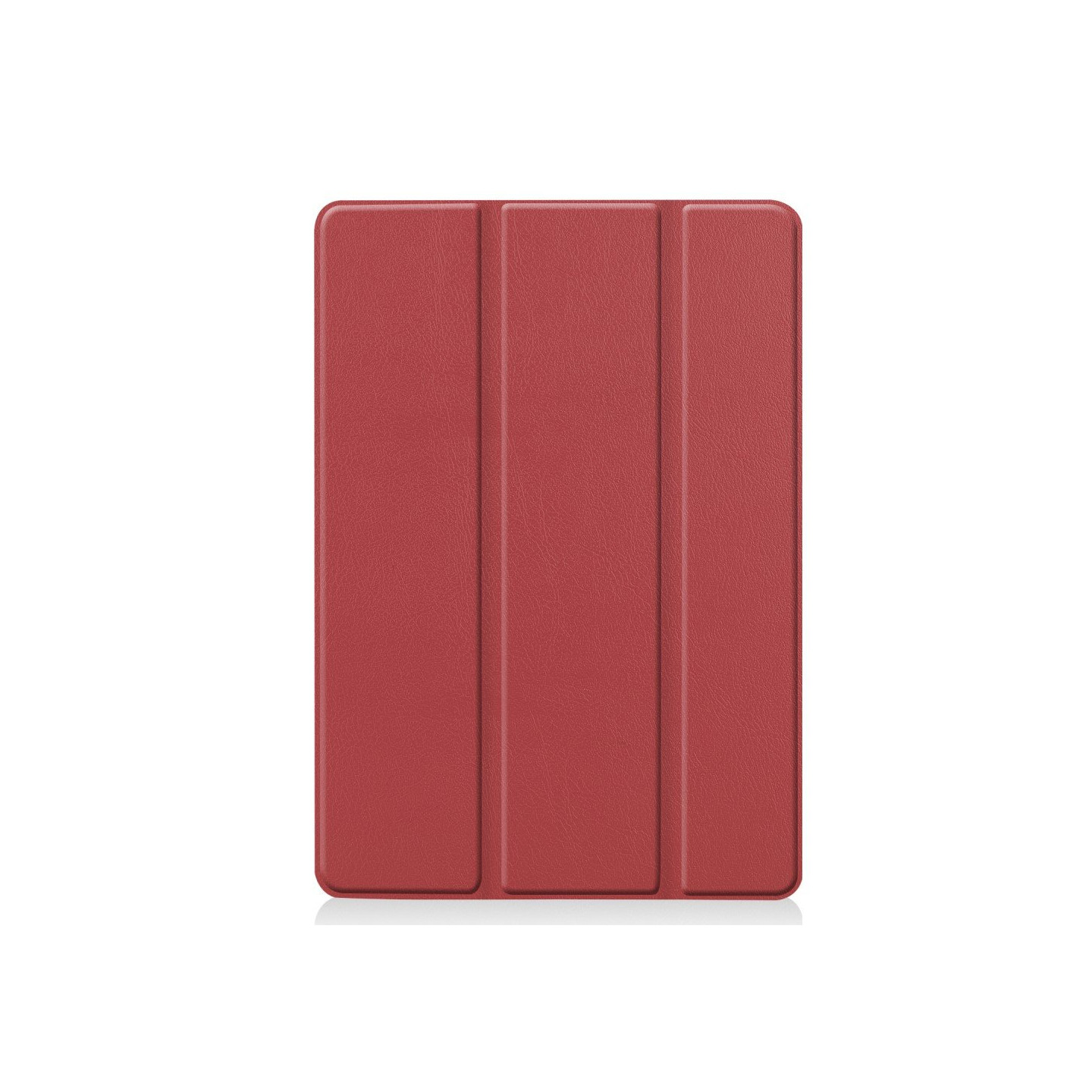 Apple iPad 10.2 2021/2020/2019 Slim Fit Trifoldbart Deksel - Vinrød