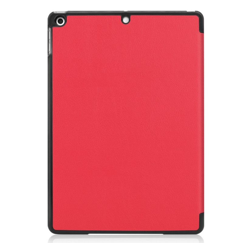 Apple iPad 10.2 2021/2020/2019 Tri - fold Stand Tablet Case - Red