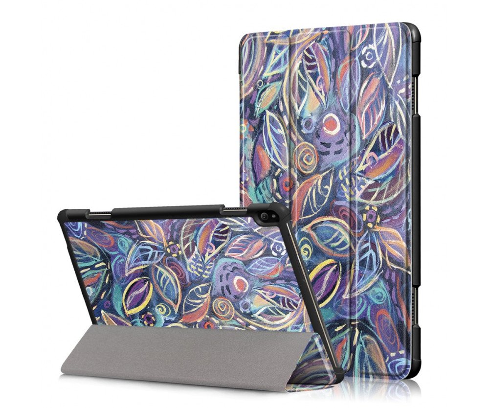 Tri-fold Fodral till Lenovo Tab P10 - Colorful Leaves