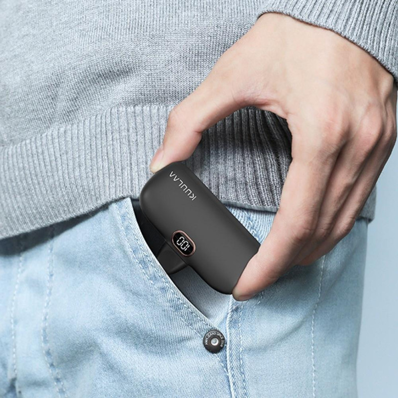 KUULAA 18W 5000mAh kannettava puhelimen laturi USB - C 2 porttia