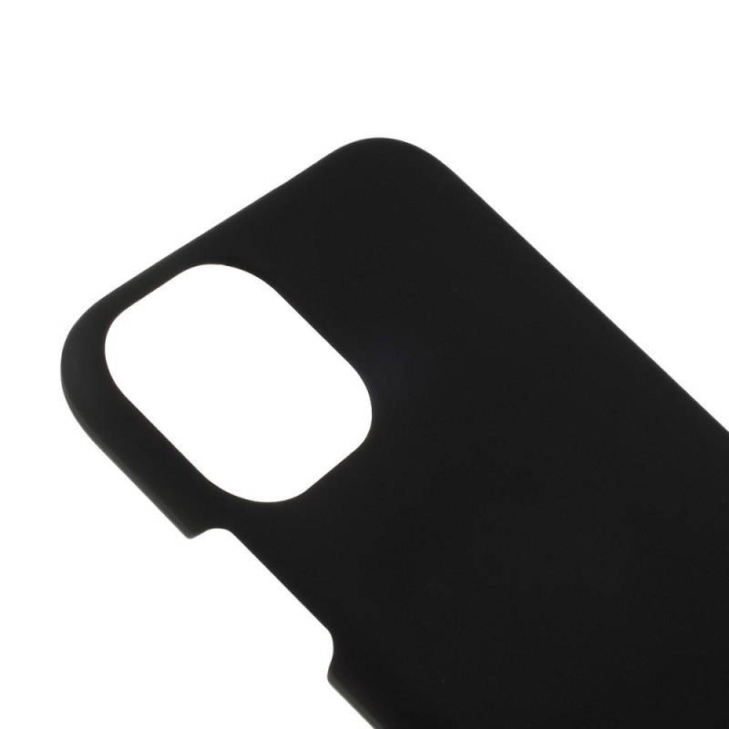 Rubberized Plastic Hard Back Suojakuori - iPhone 11 Pro - Musta