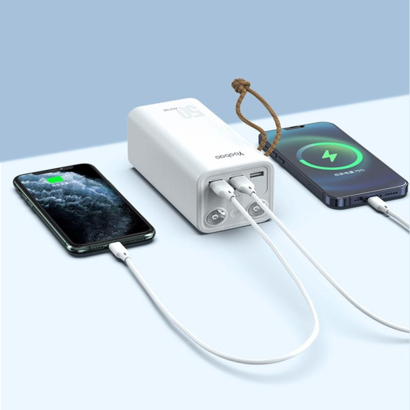 YOOBAO 50000mAh Power Bank SCP22.5W+PD20W Super Fast Charger