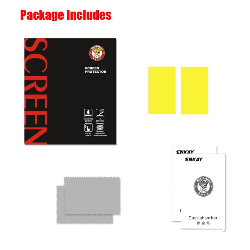 Fitbit Charge 3 HAT PRINCE 2Pcs/Set Soft TPU Näytönsuoja Film