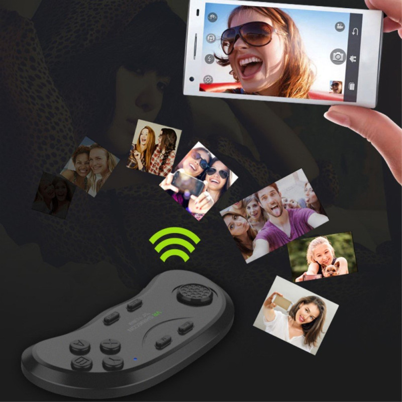 VR SHINECON Bluetooth Remote Control Game Handle Wireless Shutter