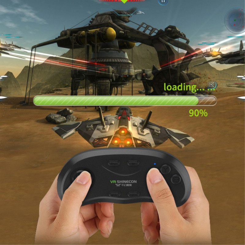VR SHINECON Bluetooth 3.0 trådløs gamepad for smarttelefon og VR