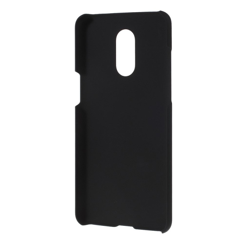 Rubberized Hard PC Phone Suojakuori - OnePlus 7 - Musta