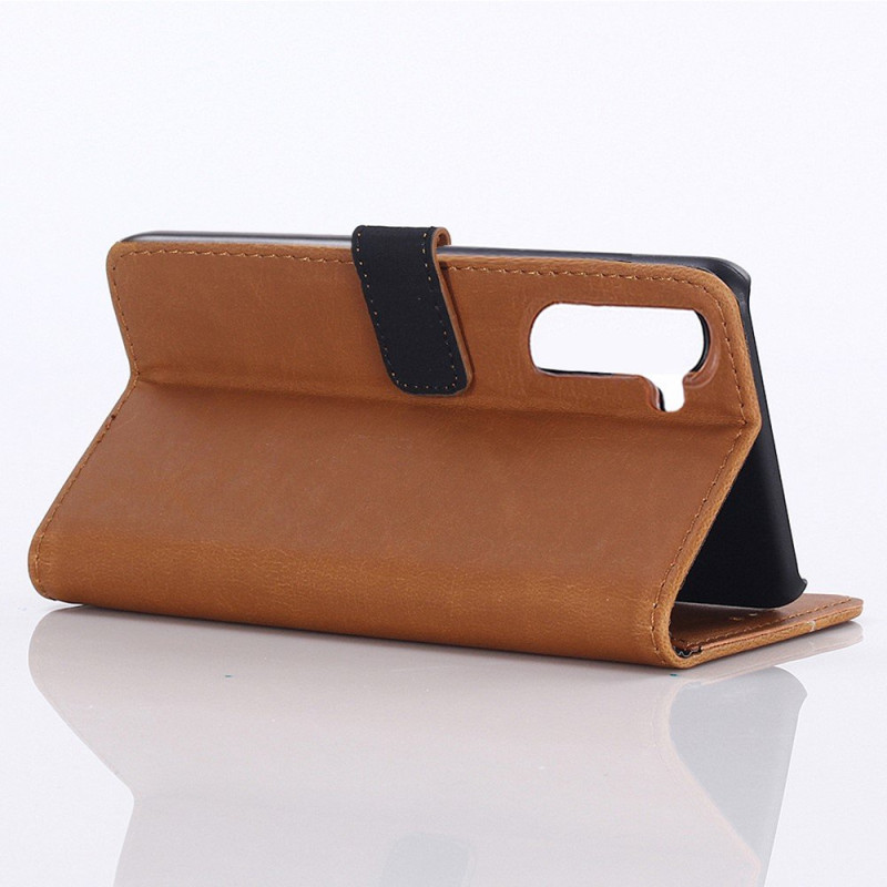 Crazy Horse Wallet Case for Samsung Galaxy Note 10 - Brown