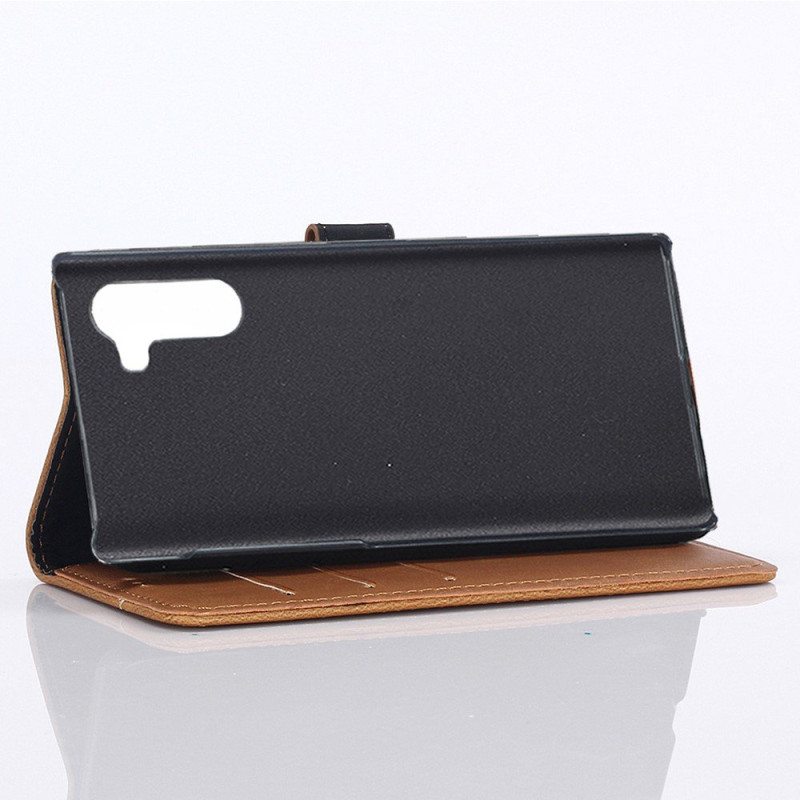 Samsung Galaxy Note 10 Retro Lommebok - cover - Brun