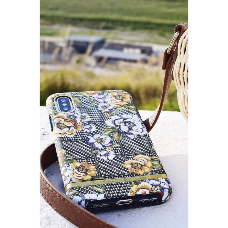 Richmond & Finch suojakuori to IPhone XS Max - Floral Tweed